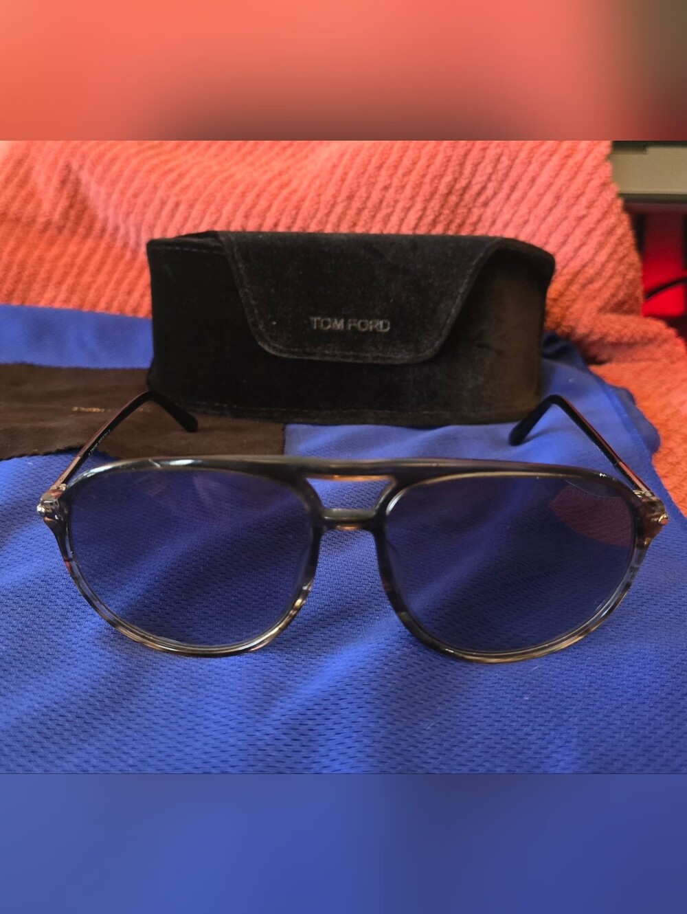 Tom Ford John TF255 20N Grey Sonnenbrille Grey Lens